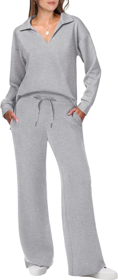 Jess-Mode | Casual Sweater & Pants Travel & Lounge Set