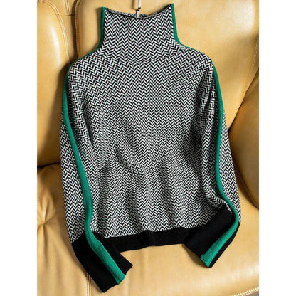 Ladies' turtleneck sweater