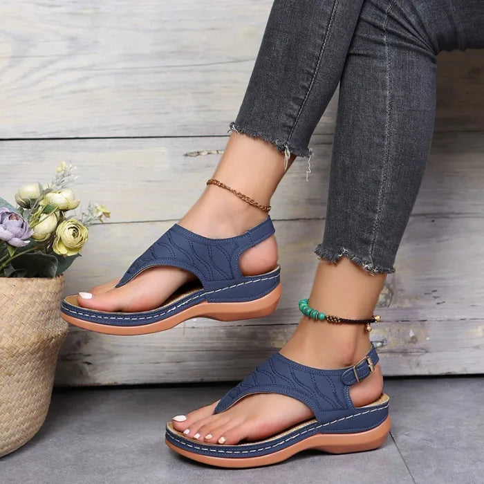 Emma - Buckle sandals for women