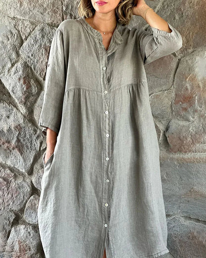 Stylish dress made of cotton