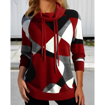 Jess | Sweatshirt With Hood Long Sleeve Ladies Winter