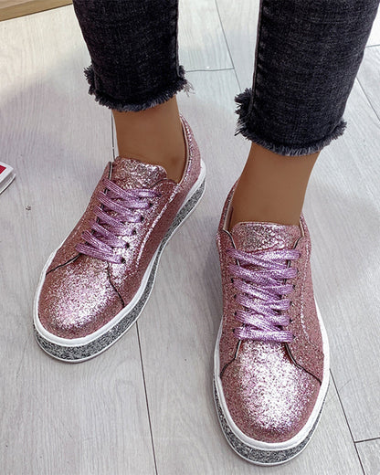 Platform sneakers in large sizes for women