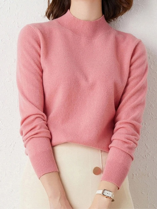 Yzelka Sweater | Women's Classic High Neck Sweater