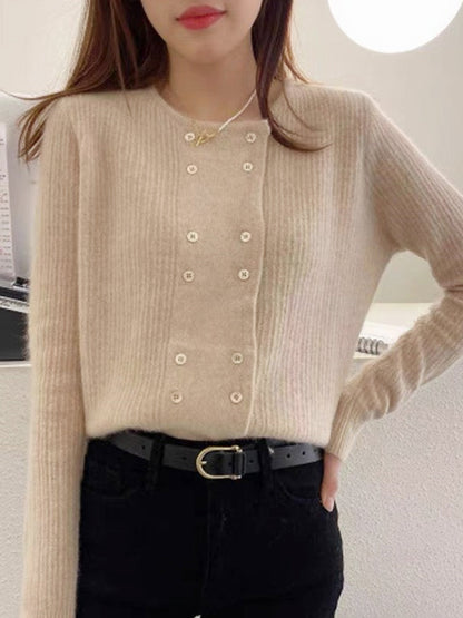 Wincy Sweater | Women's Double Button Sweater