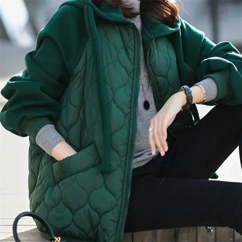 Ylka Coat | Oversized Hooded Padded Coat