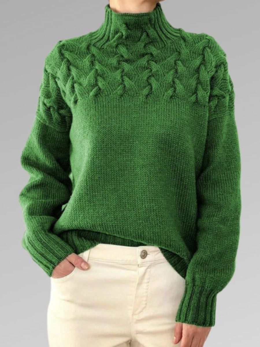 Knitted sweaters for women