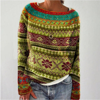 Ladies retro sweater