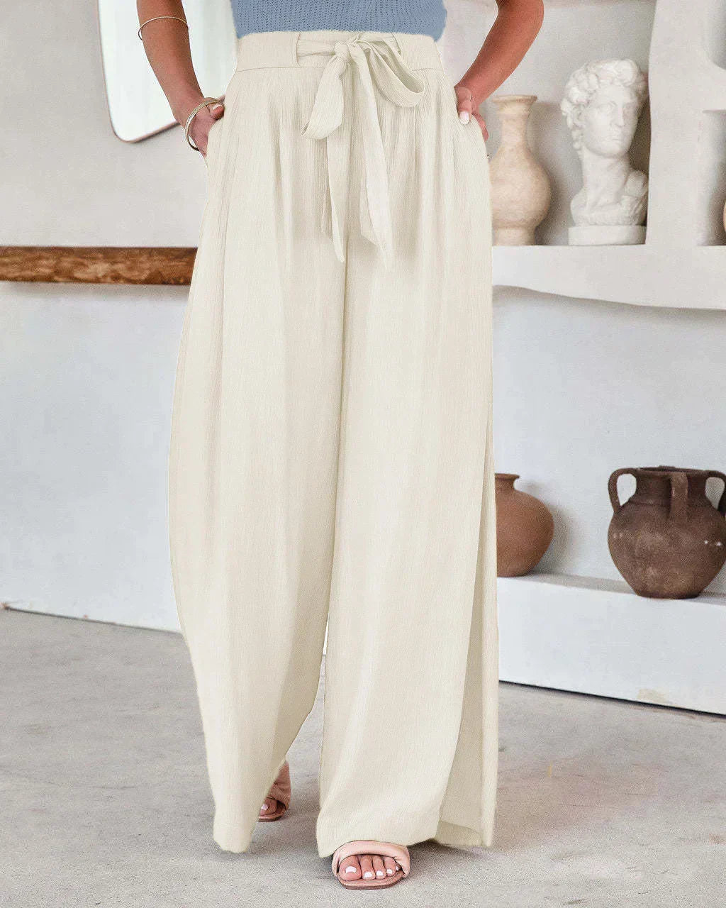 Isabelle - Airy linen pants