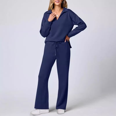 Jess-Mode | Casual Sweater & Pants Travel & Lounge Set