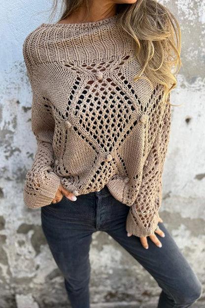 Xemma Sweater | Knitted Loose Sweater