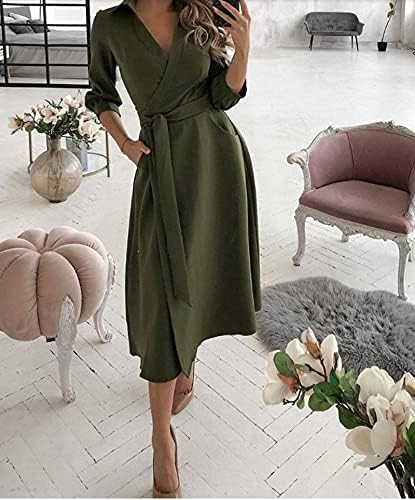 Eleanor - Fashionable long sleeve dress