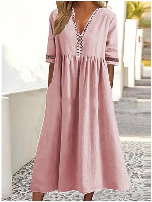 Bridget - Cotton-linen dress