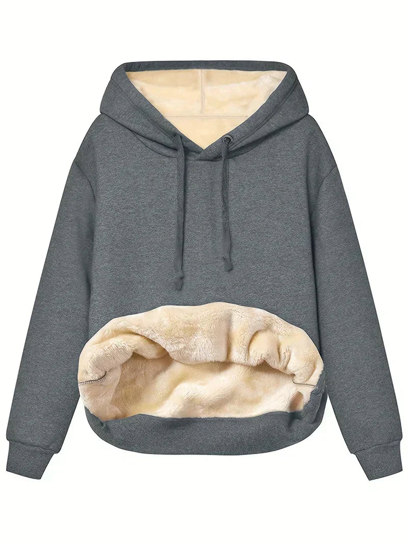 Jess | Elegante En Comfortabele Winter Fleece Hoodie Voor Vrouwen