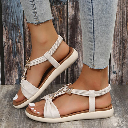 Eliana - Bohemian Inspired Flat Sandals