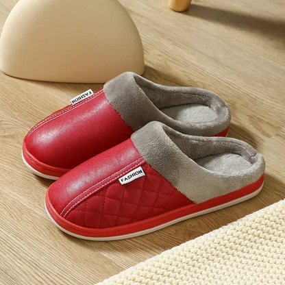 Round-toed indoor slippers - Sandrine