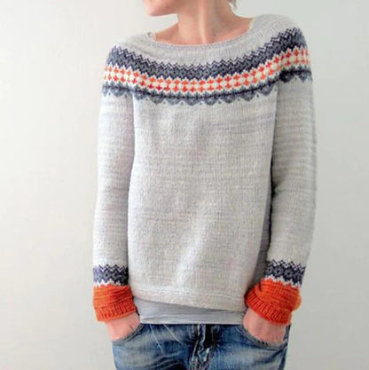 Ladies retro sweater