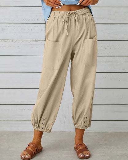 Viola - Casual cropped pants