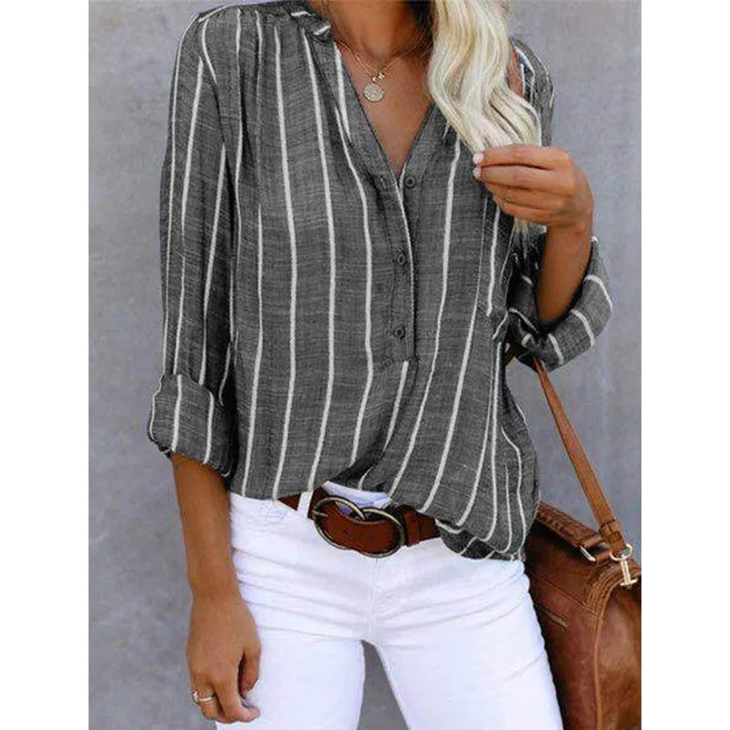 Vardi Dante™ Elise Blouse | Vintage & Striped