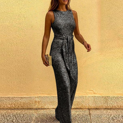 Sophie | Festive women's jumpsuit with glitter