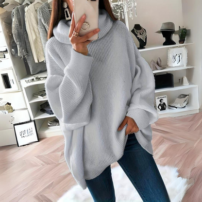 Luxurious turtleneck sweater - Jena