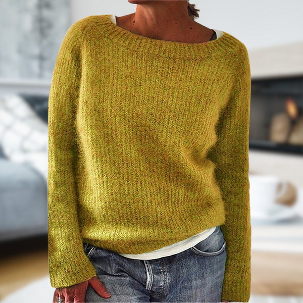 A modern sweater with a solid design for fashionable looks