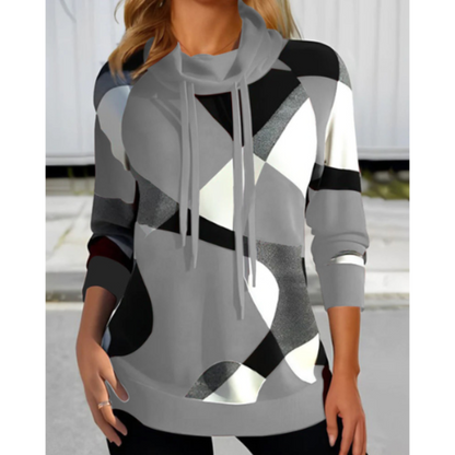 Jess | Sweatshirt With Hood Long Sleeve Ladies Winter