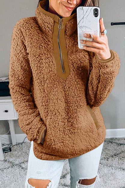 Women's Fashion Street Style Turtleneck Sweater - Claire