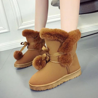 Ina - Chic Fur Boots for Women