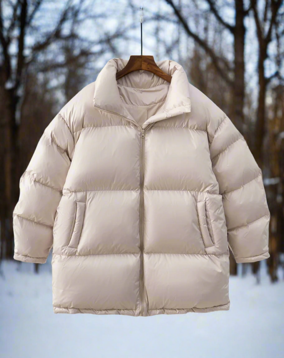 Cozy, plush and warm jacket for women