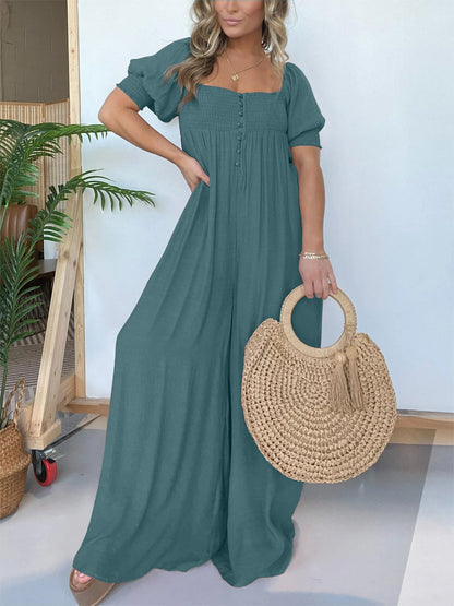 Amandine - Comfortable wide-leg jumpsuits