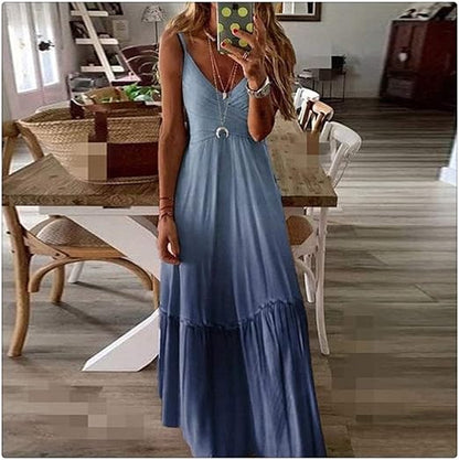 Sherie - Elegant casual long summer dress