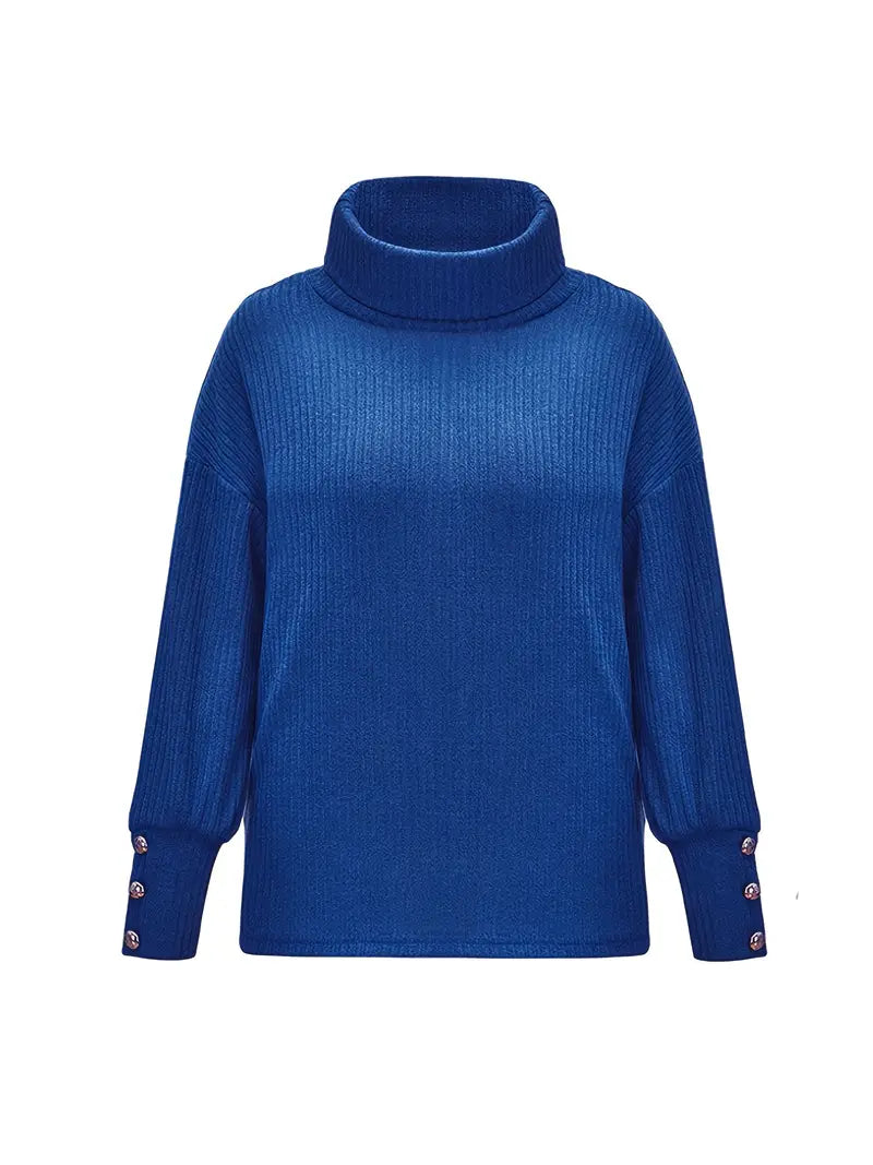 Freyalin | Ladies Turtleneck Sweater | Warm