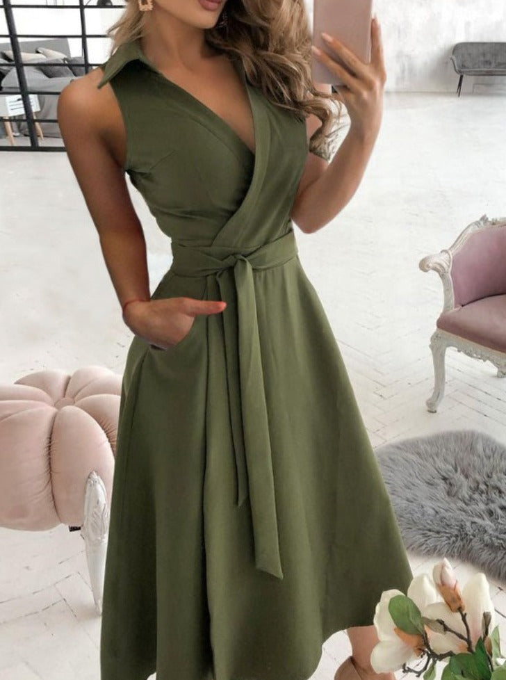 Elena - sleeveless dress