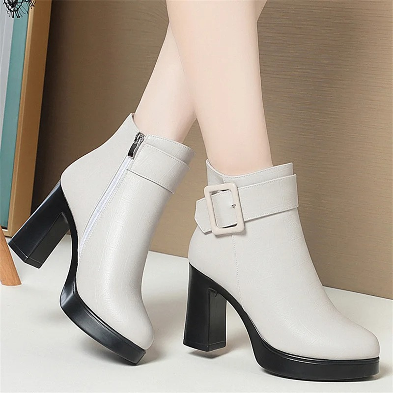 High-soled boots - Denisette