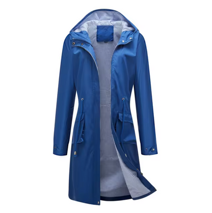 Waterproof coat with hood