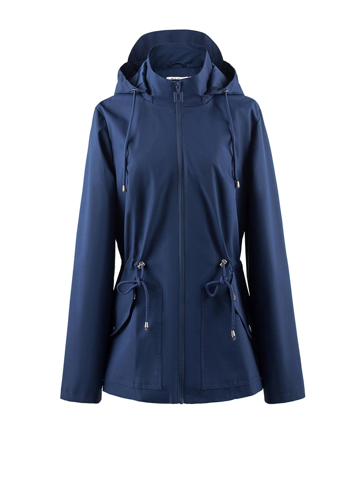 Floor | Waterproof fitted spring and fall hooded jacket