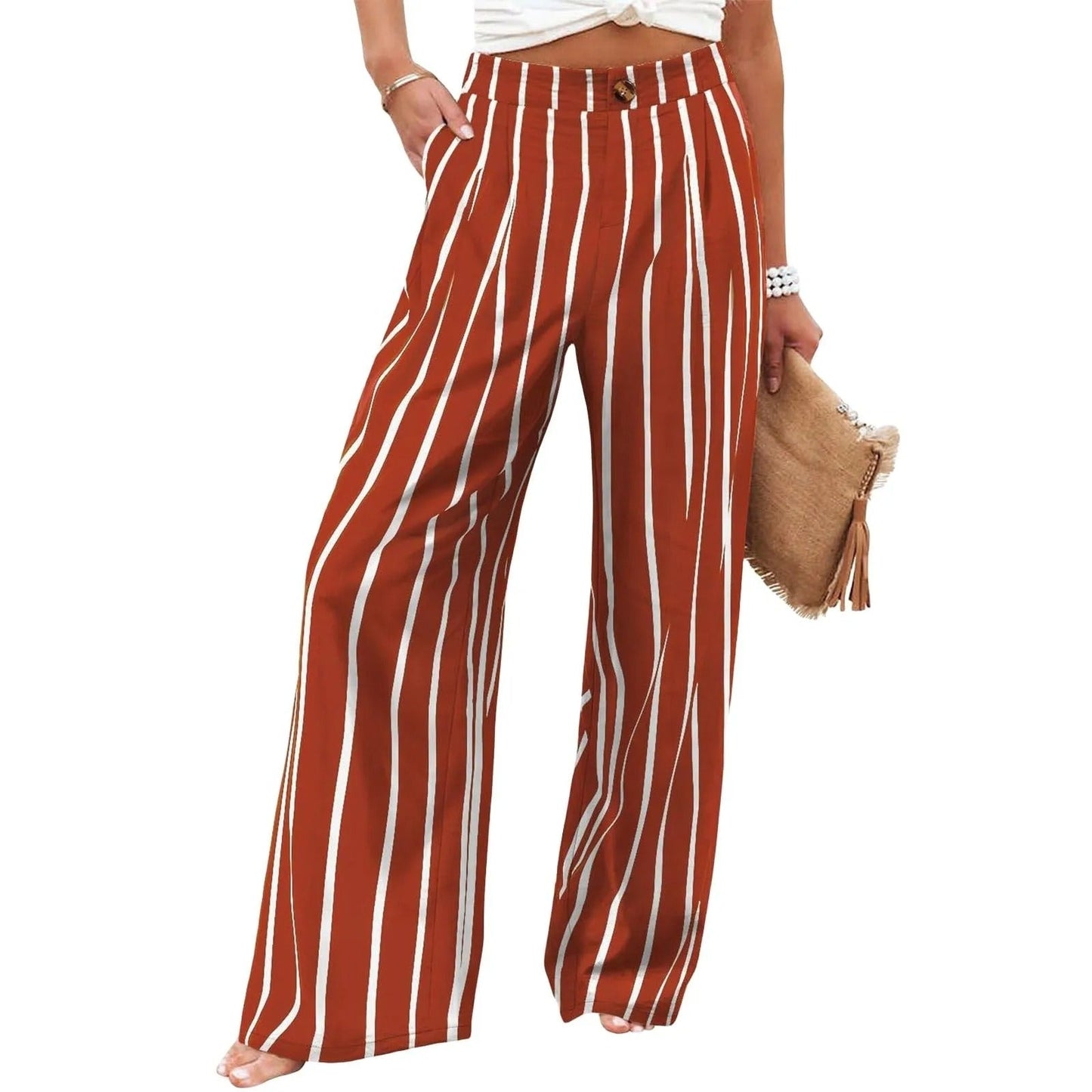 Ameline Straight Flare Pants