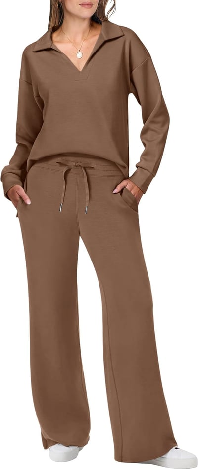 Jess-Mode | Casual Sweater & Pants Travel & Lounge Set