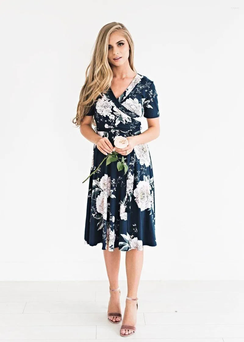 Valen - Floral midi dress