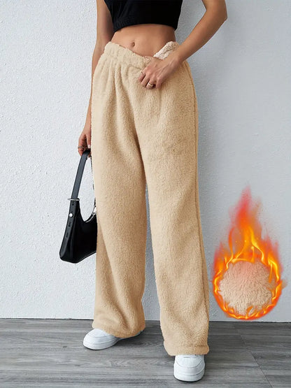 Tashi - High-waisted elastic pants for women