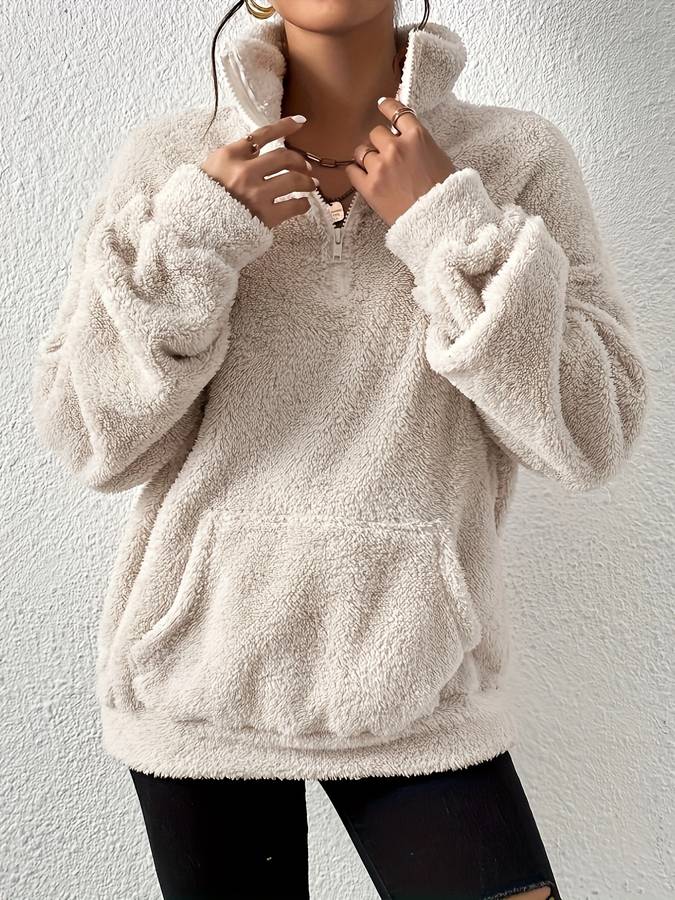 Jess | Sweater Sweatshirt with zipper