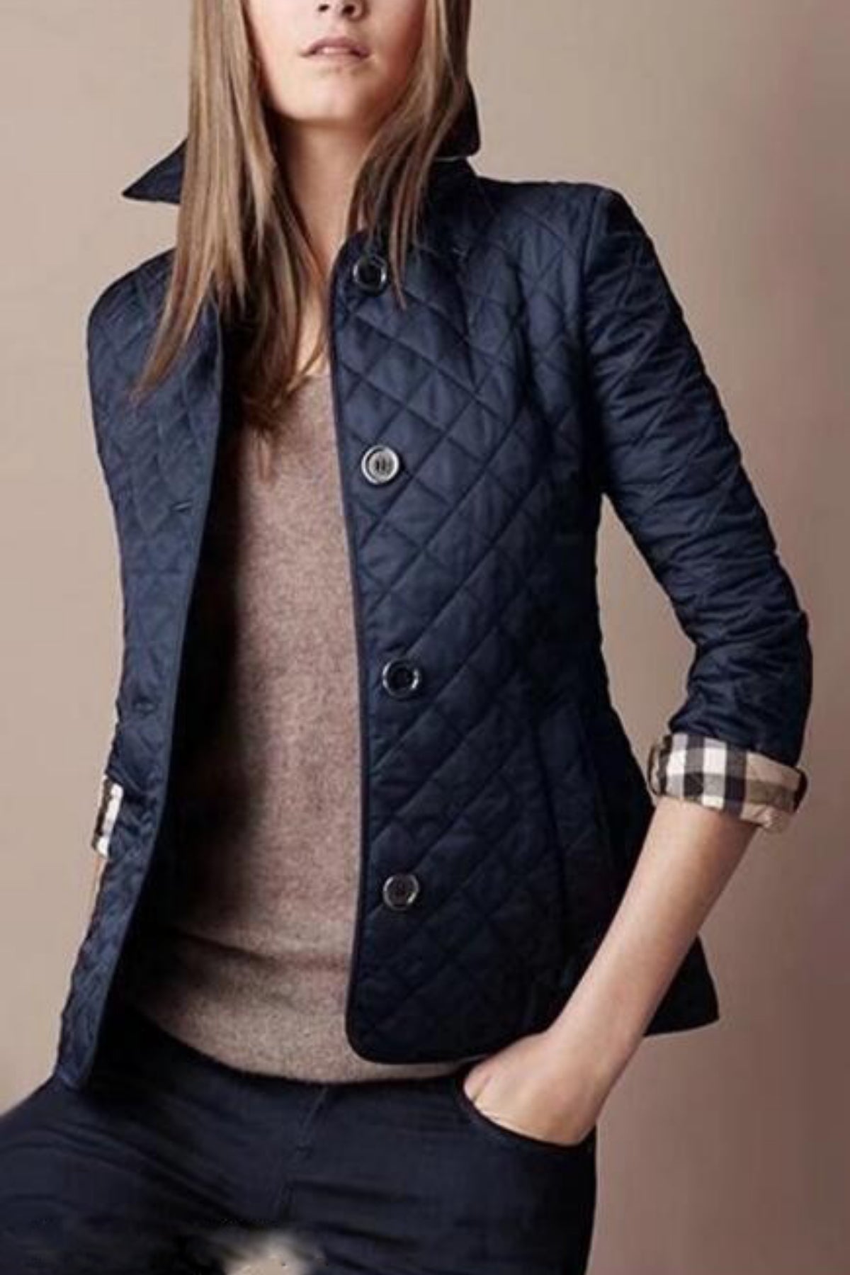 Quilted jacket for women