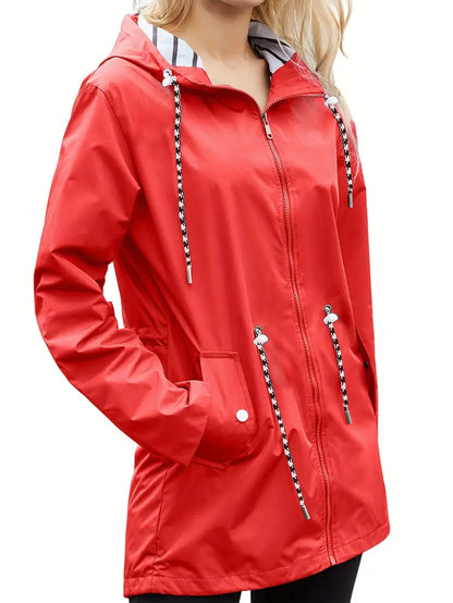 Lightweight raincoat for women