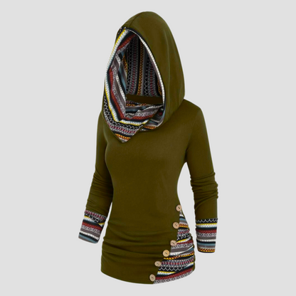 Jess | Ladies Boho Style Hoodie