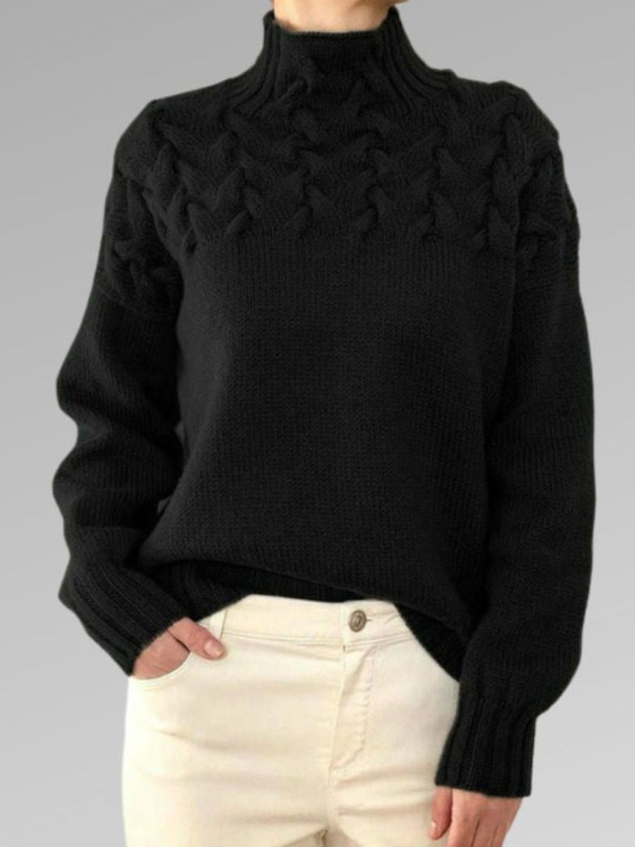 Knitted sweaters for women