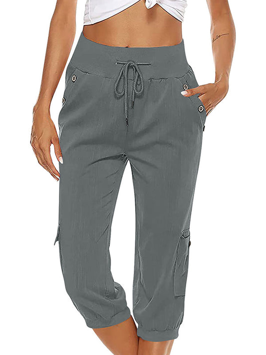 Ailsa - Comfortable cropped pants