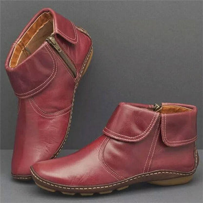 Martina - Spring side zipper boots