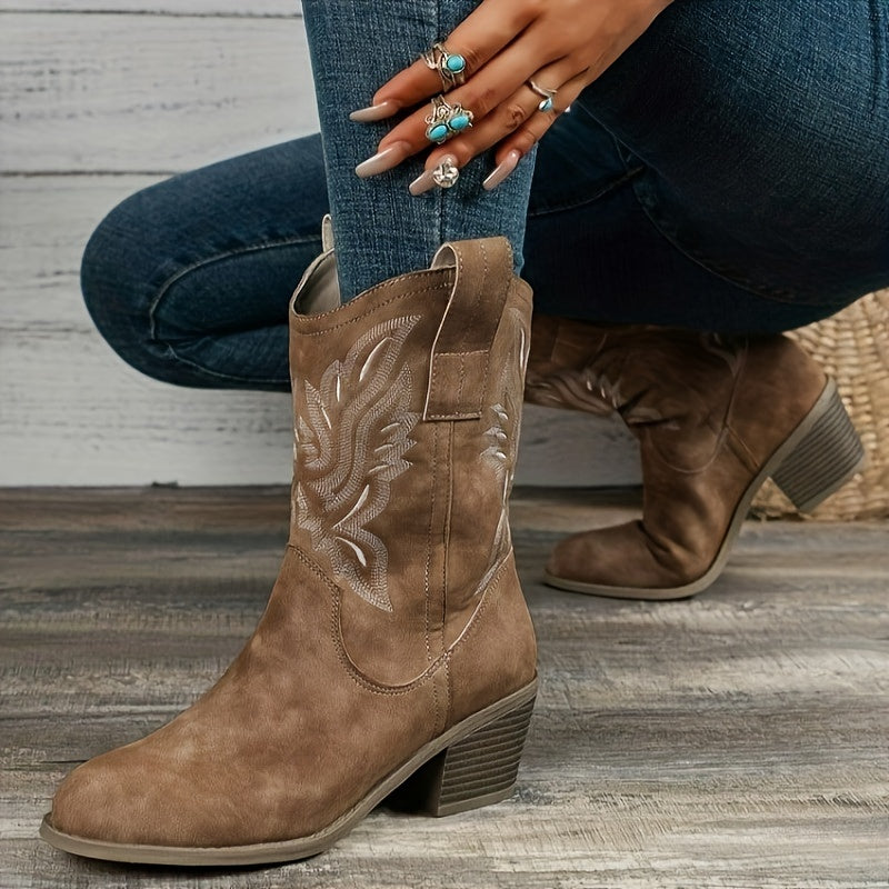 Lora - Stylish Cowboy Boots