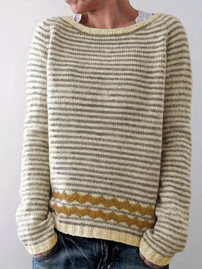 Isoldi | Striped women's sweater