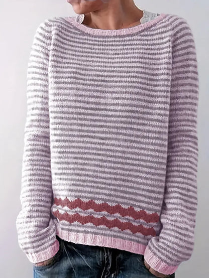 Isoldi | Striped women's sweater